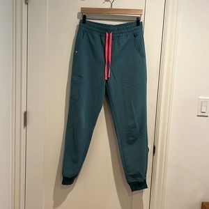 Figs High Waisted Zamora in Hydrogreen
